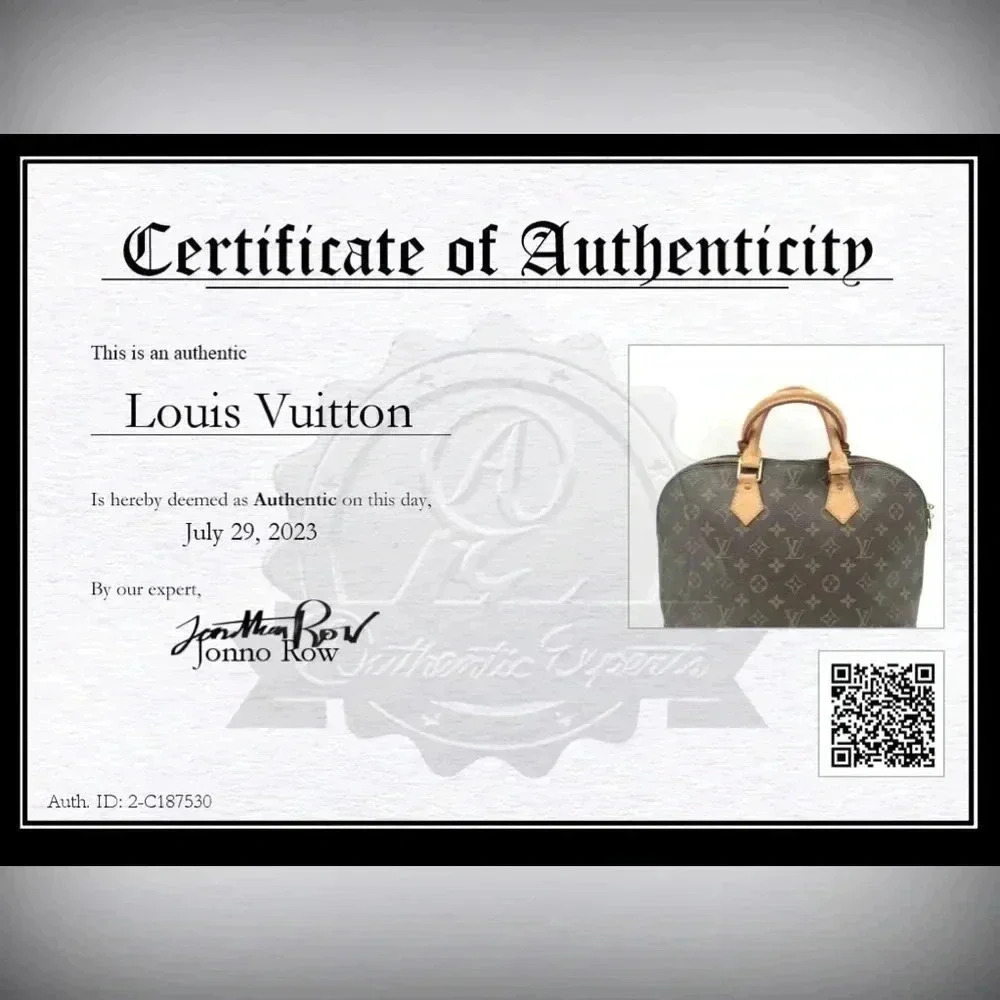 Louis Vuitton Vintage Alma MM Monogram Authentic - Picture 16 of 16